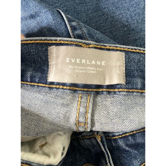 Everlane Jeans Women's 28 Crop The Original Cheeky Jean in Organic Cotton - Picture 4 of 8